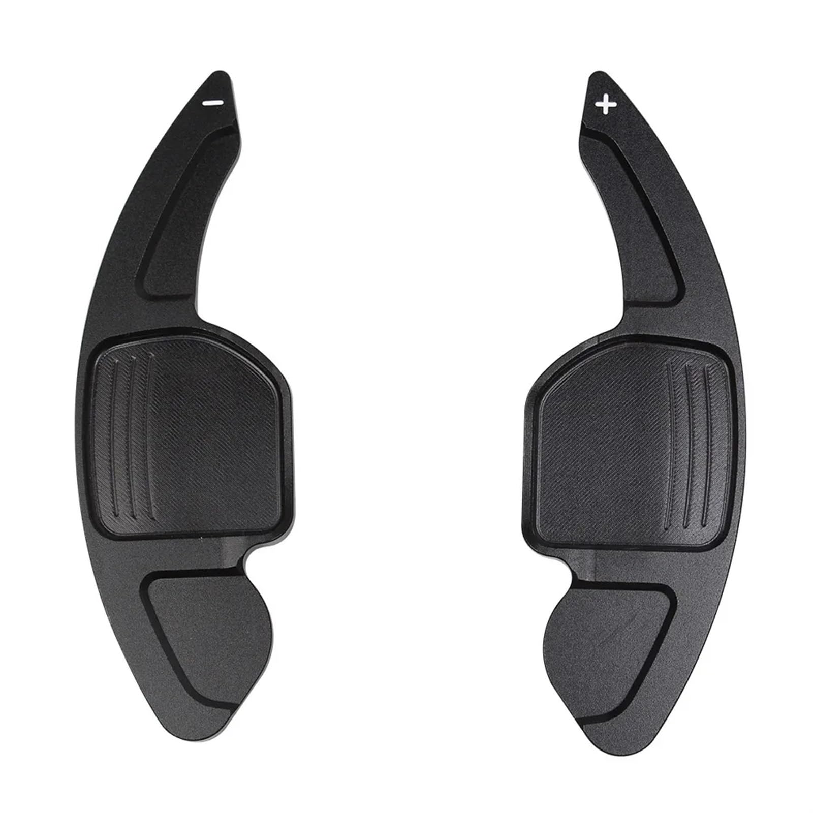 GTVRFLOKI Kompatibel Mit Für A5 S5 2012 2013 2014 2015 2016 A6 C7 2012 2013 2014 2015 2016 2017 Aluminium Lenkrad Schaltwippe Verlängerung Abdeckung Auto Schaltwippen(Black) von GTVRFLOKI