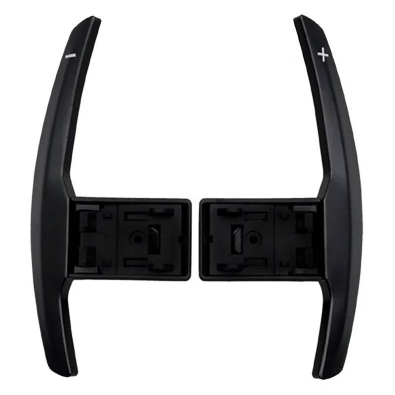 GTVRFLOKI Kompatibel Mit Für X1 F48 2016-2019 Für X2 F39 2018-2020 Für X3 F25 2013-2018 Lenkrad-Schaltwippenverlängerung Auto Schaltwippen(Black) von GTVRFLOKI