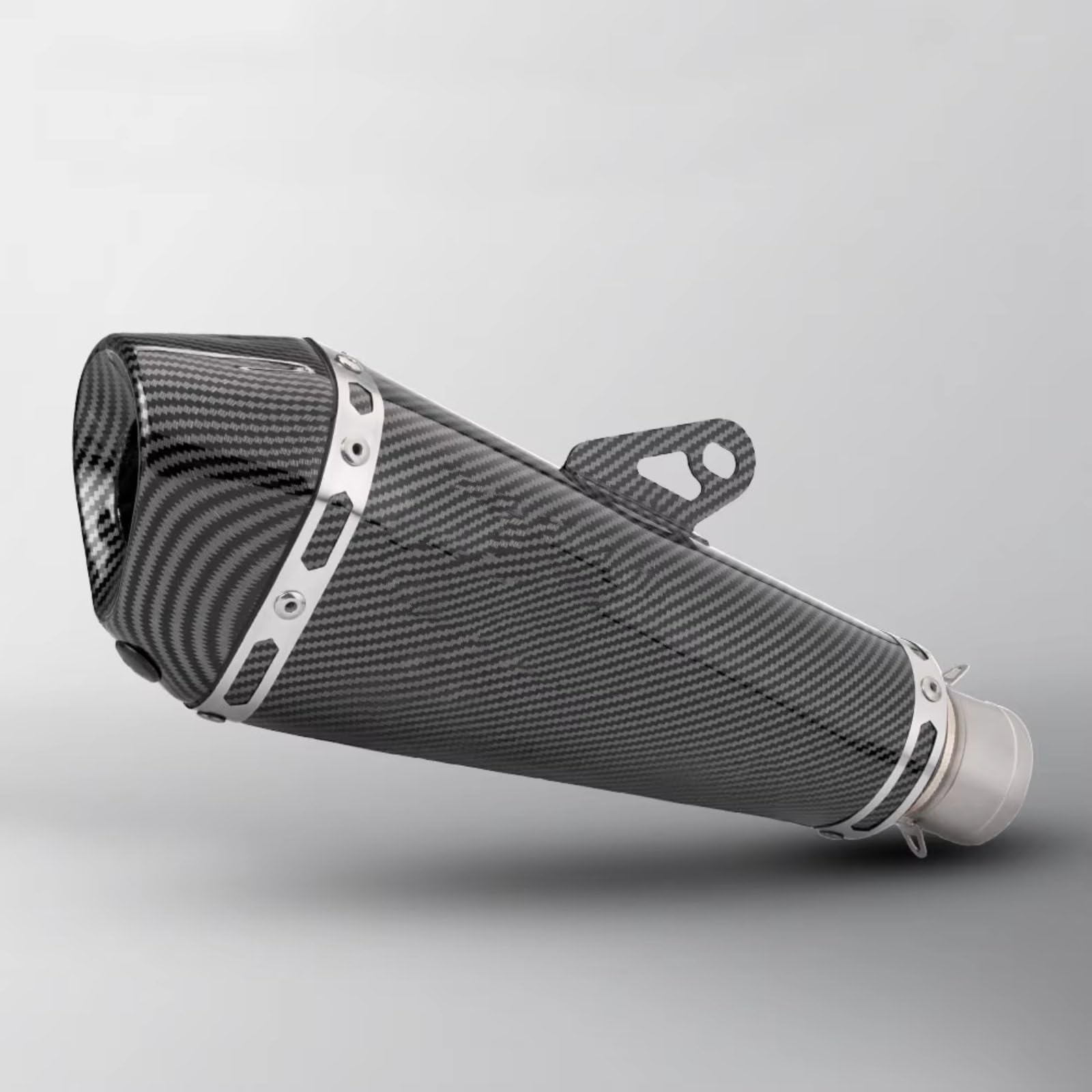 GTVRFLOKI Kompatibel Mit Für Z400 Universal-Motorrad-Schalldämpfer-Auspuffrohr Motorrad-Schalldämpfer-Auspuffrohr Motorrad Auspuffrohr(Type B) von GTVRFLOKI