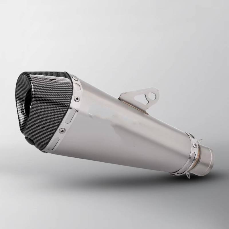 GTVRFLOKI Kompatibel Mit Für Z400 Universal-Motorrad-Schalldämpfer-Auspuffrohr Motorrad-Schalldämpfer-Auspuffrohr Motorrad Auspuffrohr(Type D) von GTVRFLOKI