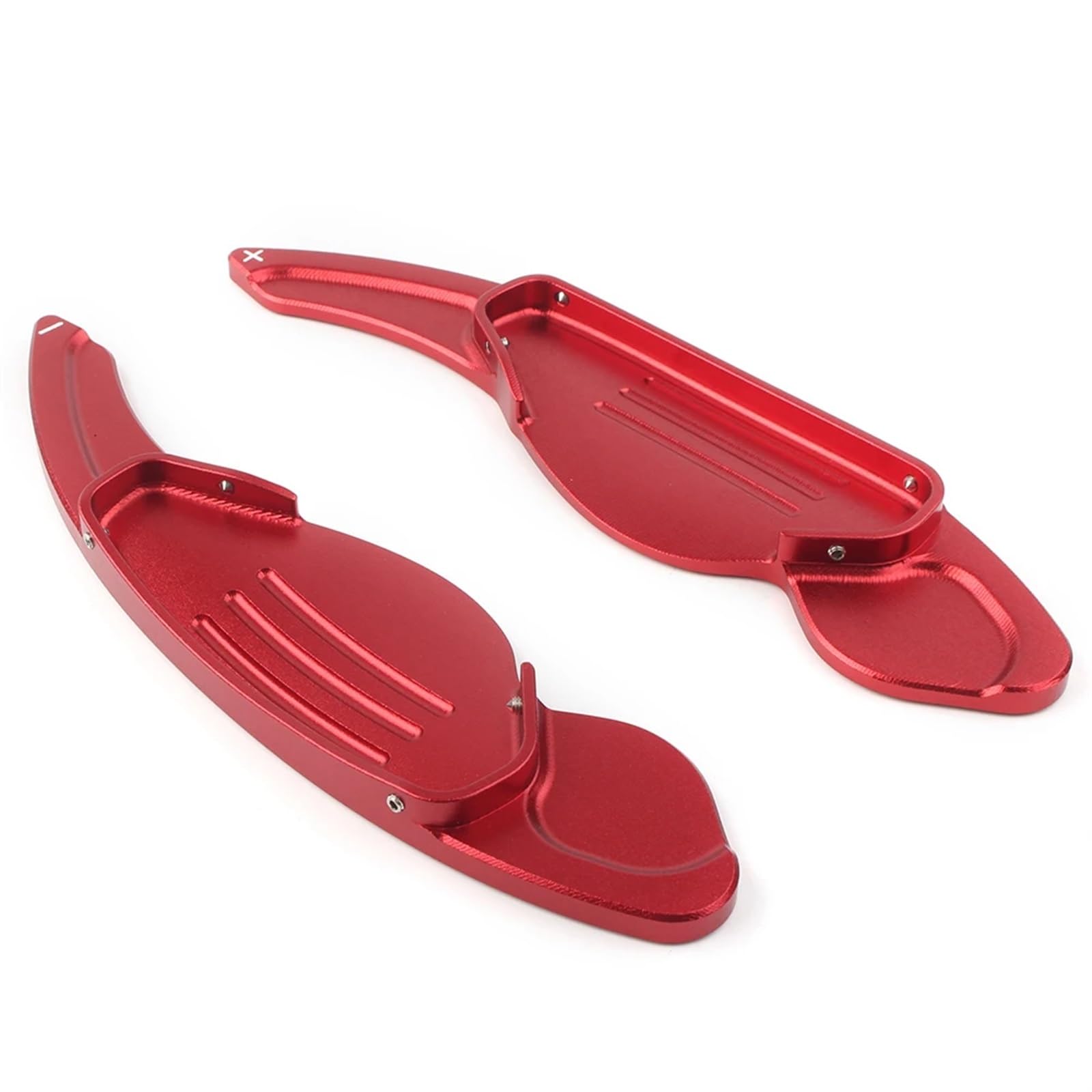 GTVRFLOKI Kompatibel Mit Land Für Rover Für Discovery Für Sport L550 2015-2017 Für Aurora L538 2012-2017 Auto-Schaltwippen Auto-Innenteile Auto Schaltwippen(Red) von GTVRFLOKI
