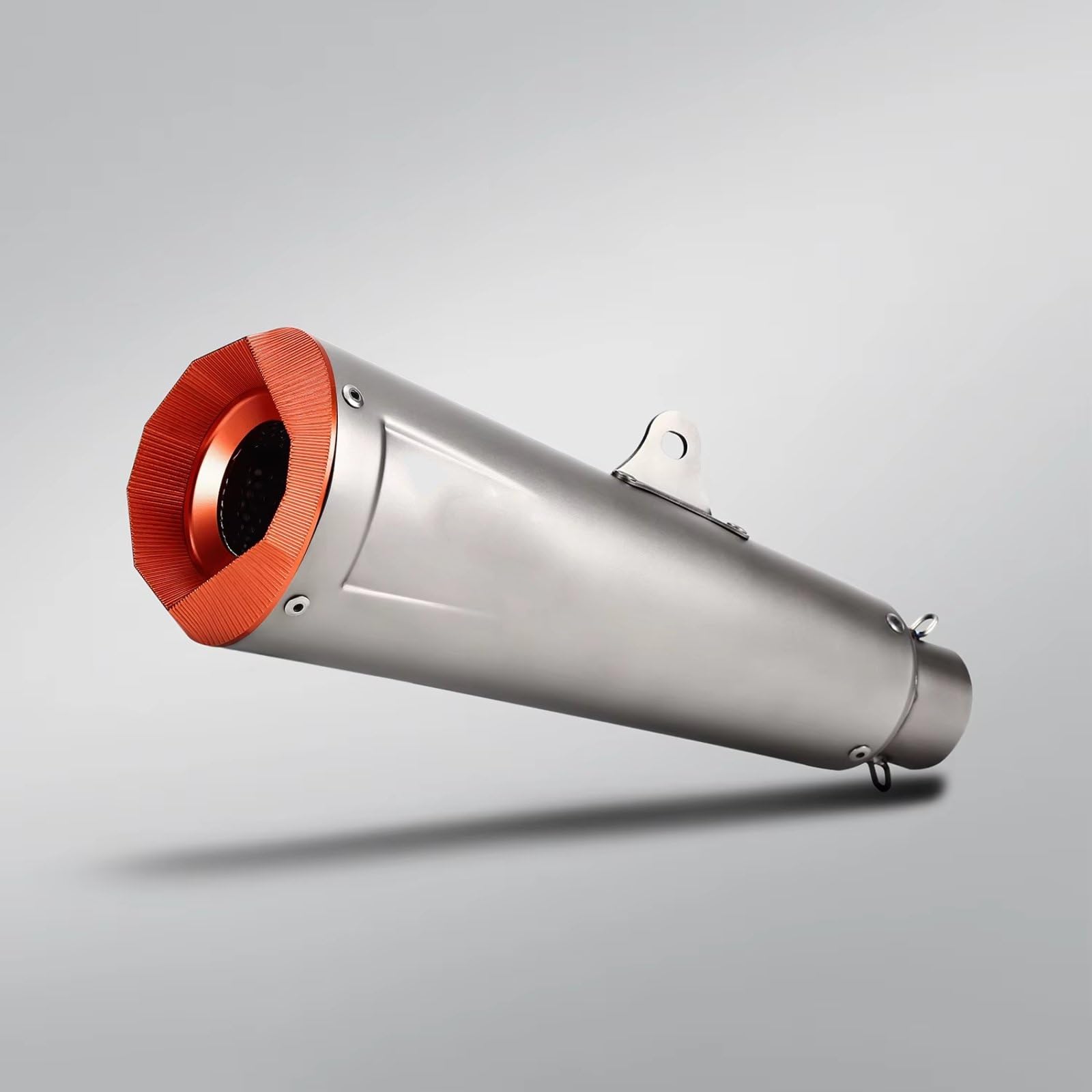 GTVRFLOKI Kompatibel Mit R3 Universal-Motorrad-Auspuffendrohr Schalldämpfer Modifiziertes Motorrad-Auspuffrohr Aus Edelstahl Motorrad Auspuffrohr(Type B) von GTVRFLOKI