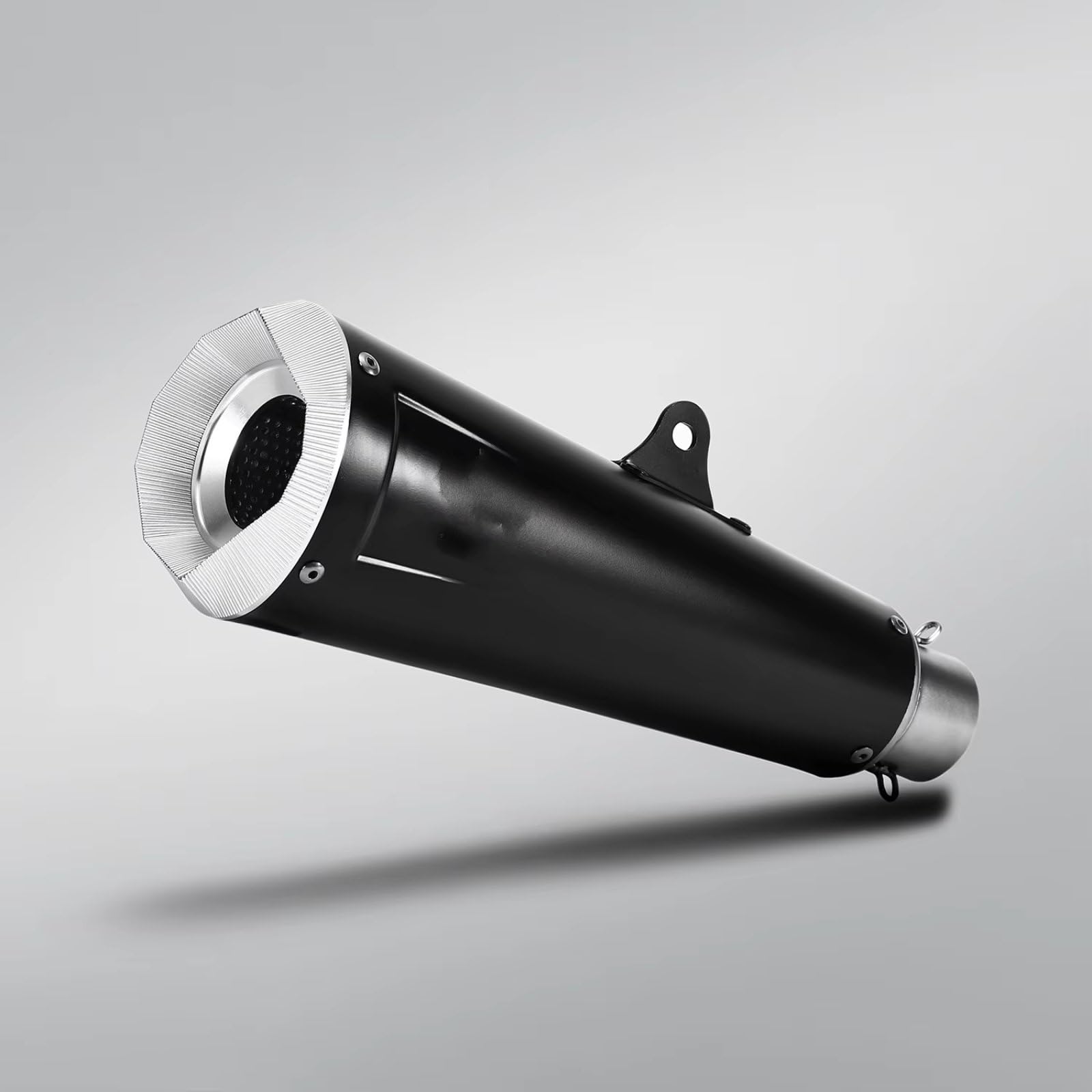 GTVRFLOKI Kompatibel Mit R3 Universal-Motorrad-Auspuffendrohr Schalldämpfer Modifiziertes Motorrad-Auspuffrohr Aus Edelstahl Motorrad Auspuffrohr(Type D) von GTVRFLOKI