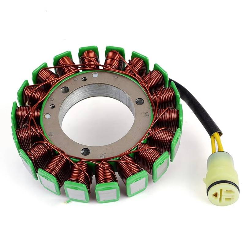 GTVRFLOKI Kompatibel Mit Suzuki Für DF60 Für DF70 1998-2009 32120-99E00 Motorrad-Statorspule Motorrad-Magneto-Statorplatte Zündspule Motorrad-Statorspule von GTVRFLOKI