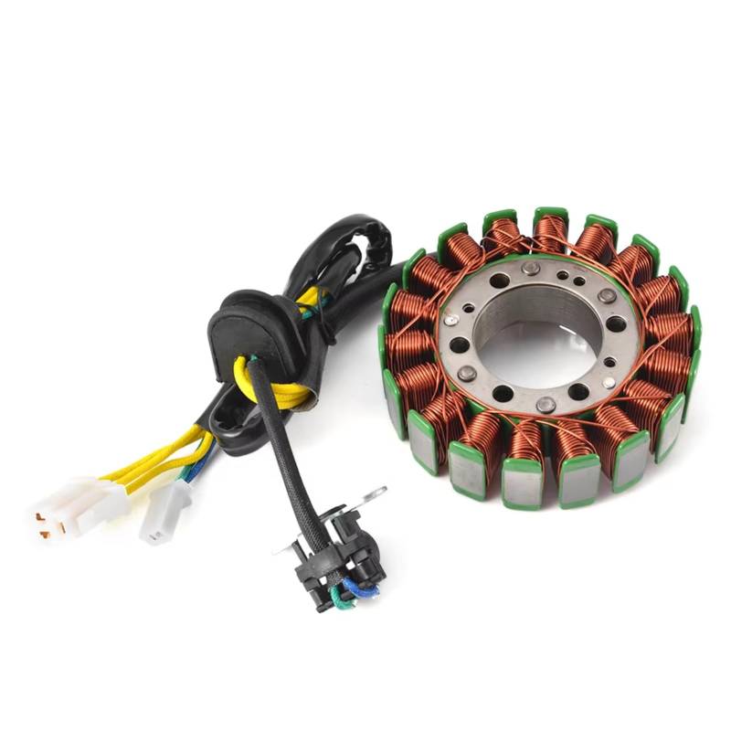 GTVRFLOKI Kompatibel Mit Suzuki Für GSX1300 Für Hayabusa 1999-2017 32101-24F30-000 Motorrad-Zündgenerator Magneto Statorspule Zubehör Motorrad-Statorspule von GTVRFLOKI