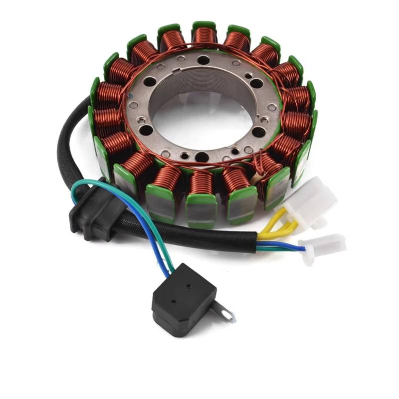 GTVRFLOKI Kompatibel Mit Suzuki Für VL1500 Für Intruder LC 1998 1999 2000 2001 2002 2003 2004 32101-10F01 Motorrad Motor Generator Magneto Stator Spule Motorrad-Statorspule von GTVRFLOKI