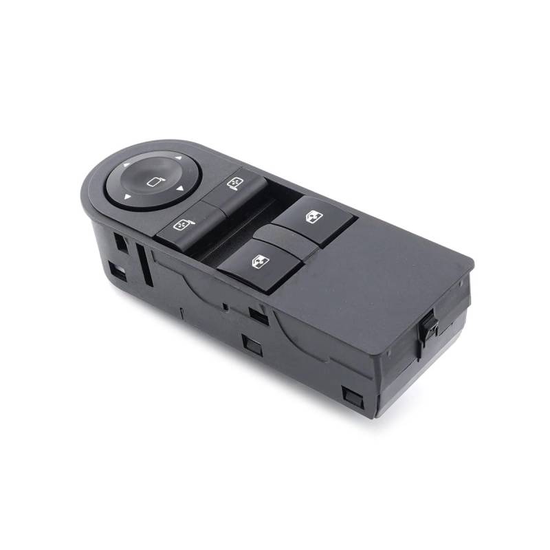 GTVRFLOKI Kompatibel Mit Vauxhall Für Astra MK V 2004 2005 2006 2007 2008 2009 2010 Fensterheberschalter Autofensterheberschalter OEM: 13228879 Fensterheber Schalter von GTVRFLOKI