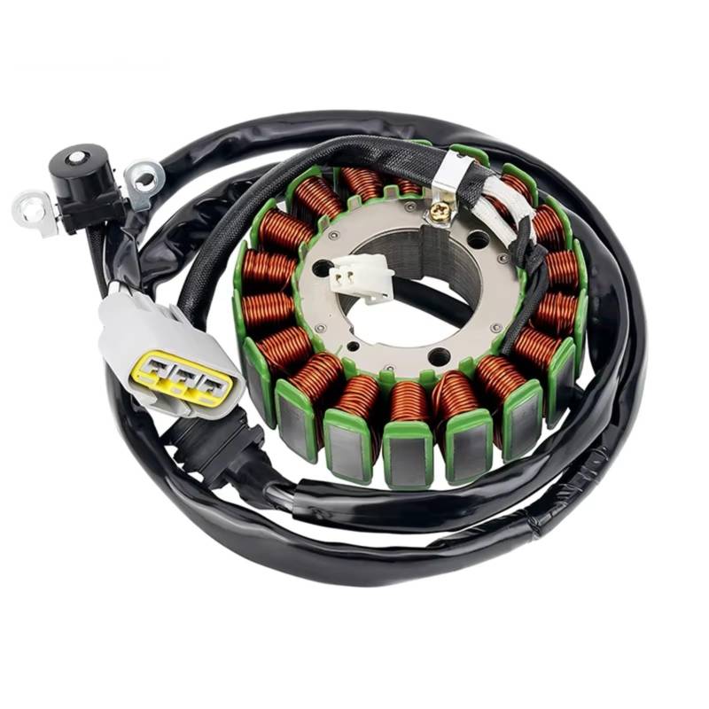 GTVRFLOKI Kompatibel Mit Yamaha Für FJ09 Für FZ09 Für MT09 2014 2015 2016 2017 1RC-81410-00 Motorradgenerator-Statorspulenzubehör Motorrad-Statorspule von GTVRFLOKI