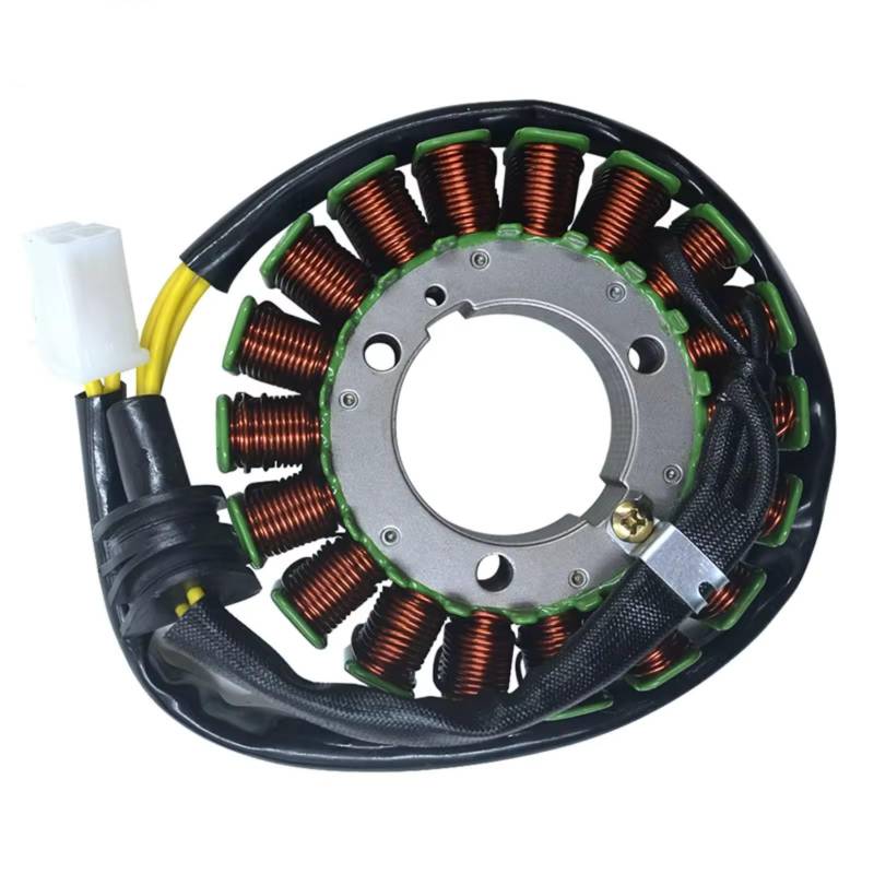 GTVRFLOKI Kompatibel Mit Yamaha Für FZ6 Für FZ6N Für FZ6S 2004 2005 2006 2007 2008 2009 5VX-81410-00-00 Motorradgenerator-Statorspulenzubehör Motorrad-Statorspule von GTVRFLOKI