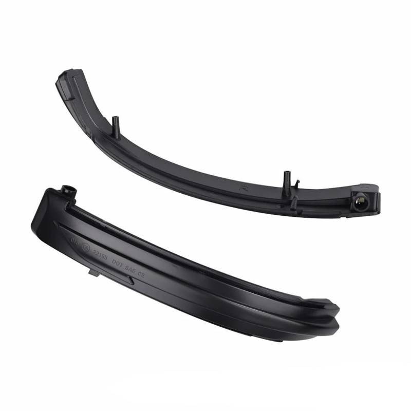 GTVRFLOKI Spiegel Anzeige Blinker Kompatibel Mit Nissan Für Qashqai J11 2014 2015 2016 2017 2018 2019 Seitenspiegel Blinker Sequentielles Licht(Black) von GTVRFLOKI