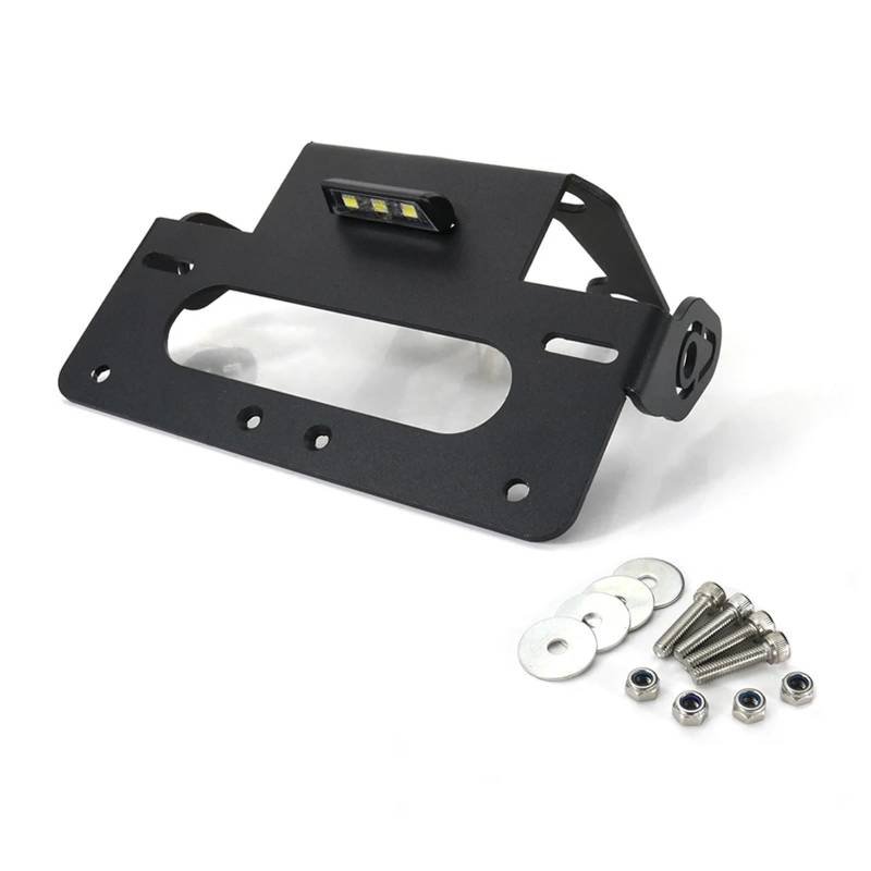 Kompatibel Mit CB1000R 2018-2024 Motorrad-Kennzeichenhalter Für Das Hintere Kennzeichen, Heckrahmenhalter, Kotflügel-Eliminierungs-Kit Motorrad-kennzeichenhalter(Without Reflector) von GTVRFLOKI