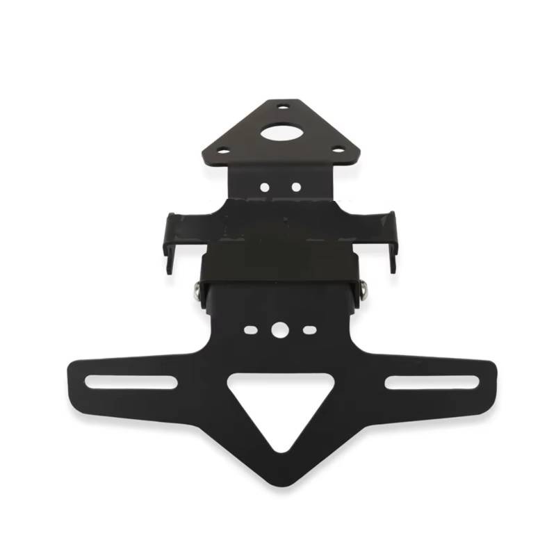 Kompatibel Mit Daytona Für 660 2024 Motorrad Für Eliminator Registrierung Kennzeichenhalter Halterung Motorrad-kennzeichenhalter(Black 1) von GTVRFLOKI