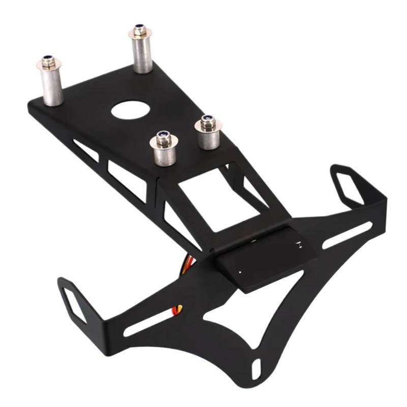Kompatibel Mit Ducati Für 899 959 1199 1299 2012 2013 2014+Für Panigale Motorrad-Kennzeichenhalter Für Eliminator-Zubehör Motorrad-kennzeichenhalter(Black 2) von GTVRFLOKI