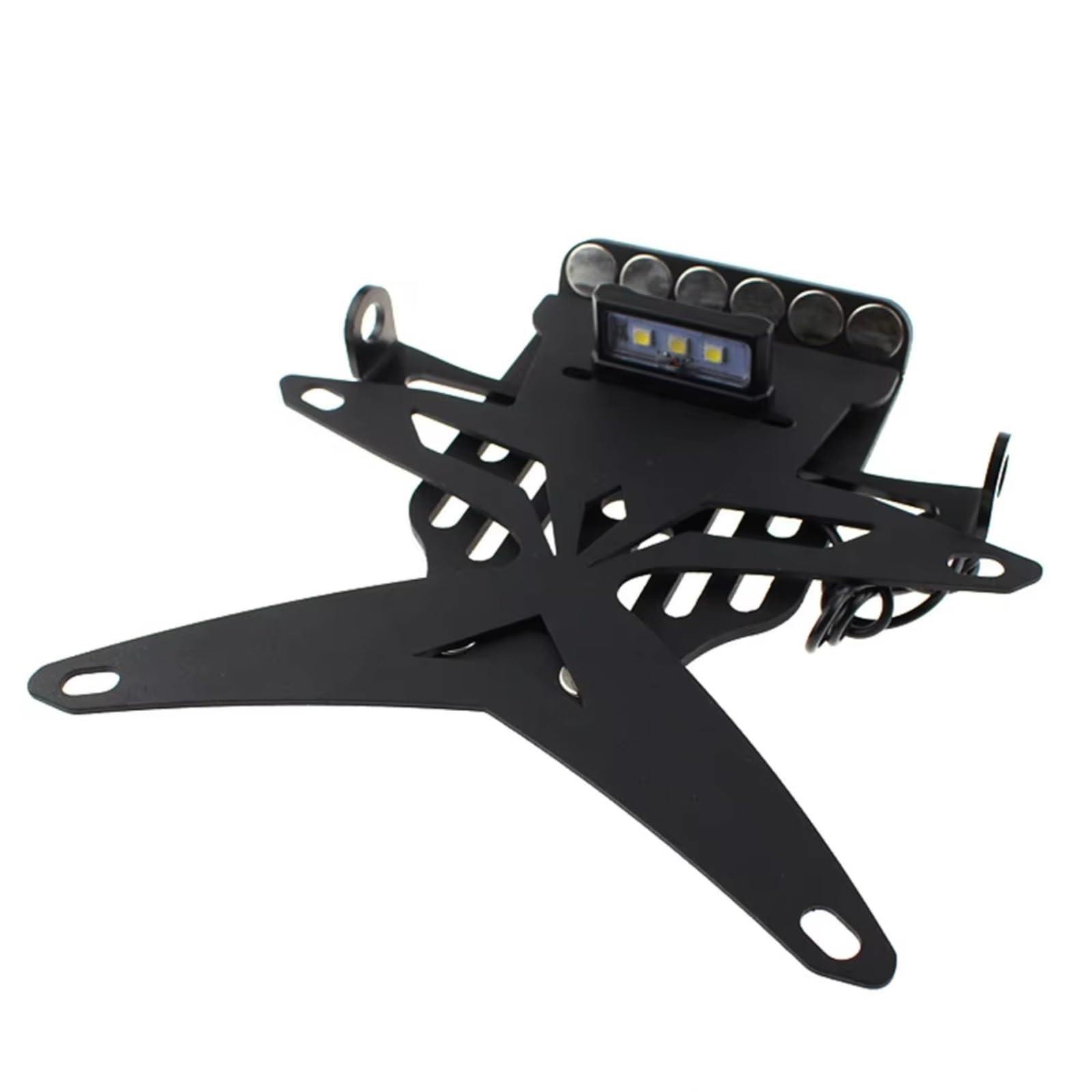 Kompatibel Mit Für Z300 Für Z400 Für Z650 Für Z750 Für Z800 Für Z900 Für Z1000. Motorrad-Kennzeichenhalter Kann Zusammengeklappt Werden. Motorrad-kennzeichenhalter von GTVRFLOKI