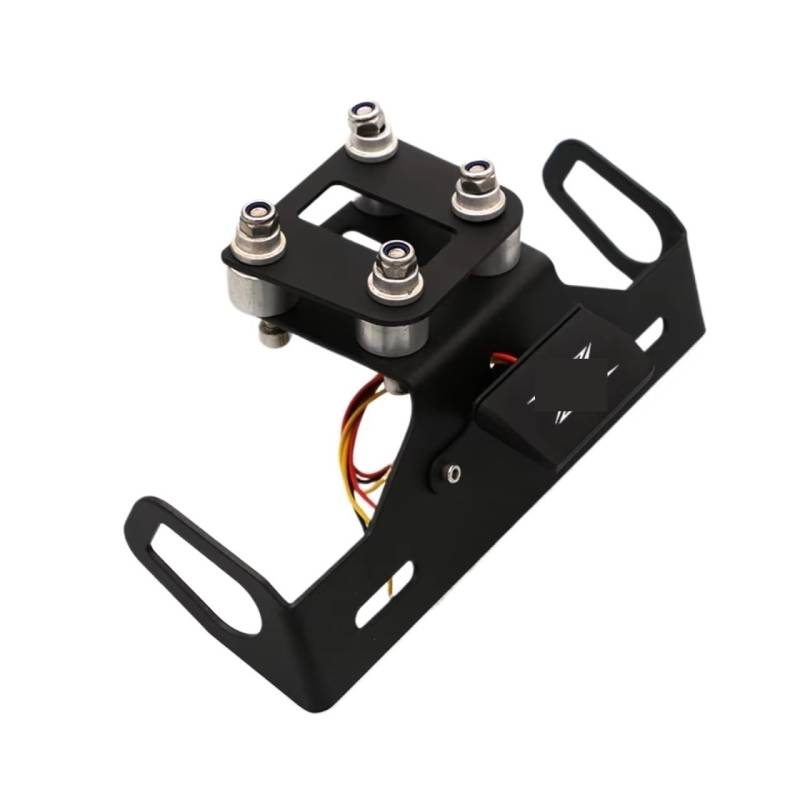Kompatibel Mit Für Z800 2013 2014 2015 2016 2017 2018. Motorrad-Kennzeichenhalter Für Eliminator-Zubehör. Motorrad-kennzeichenhalter(Black 2) von GTVRFLOKI