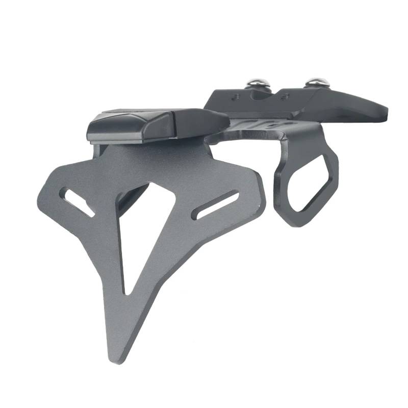 Kompatibel Mit Für ZX-4R Für ZX4RR 2023 2024. Motorrad-Hinterrad-Kurzheck-Stock-Ordentliches Kennzeichenhalter-Reitstock-Halterungs-Kit Motorrad-kennzeichenhalter von GTVRFLOKI