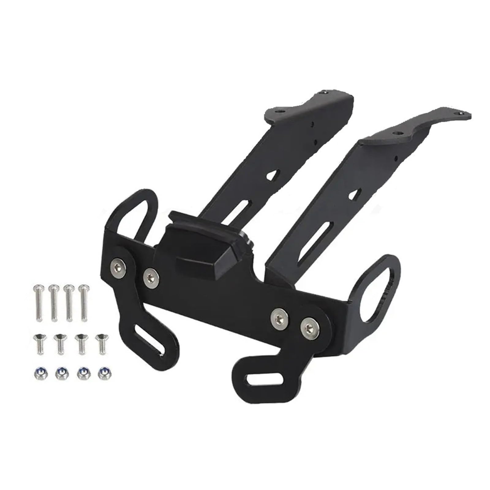 Kompatibel Mit MT09 Für SP 2021 2022 2023 2024 Motorradteile Kennzeichenhalter Kotflügel-Eliminator Zulassungshalterung Motorrad-kennzeichenhalter(Black with Light) von GTVRFLOKI