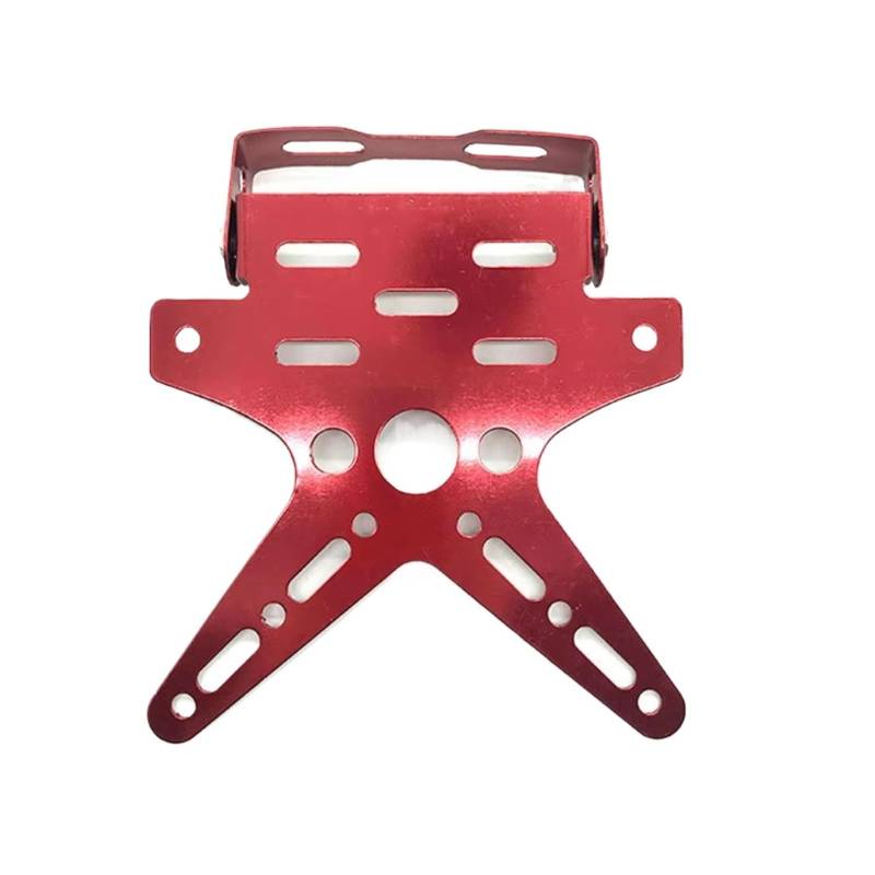 Kompatibel Mit Suzuki Für GSXR1000 Für GSXR600 Für GSXR750 Für GSR600 Für GSR750 Für GSX-S750. Verstellbarer Kennzeichenhalter Für Motorräder Motorrad-kennzeichenhalter(Red) von GTVRFLOKI