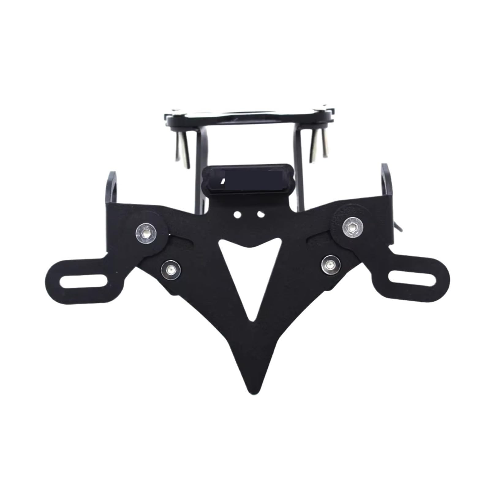 Kompatibel Mit Yamaha Für MT 09 2021 2022 Kennzeichenhalter Motorradzubehör Heckhalterung Heckfender Für Eliminator Motorrad-kennzeichenhalter(Black 1) von GTVRFLOKI