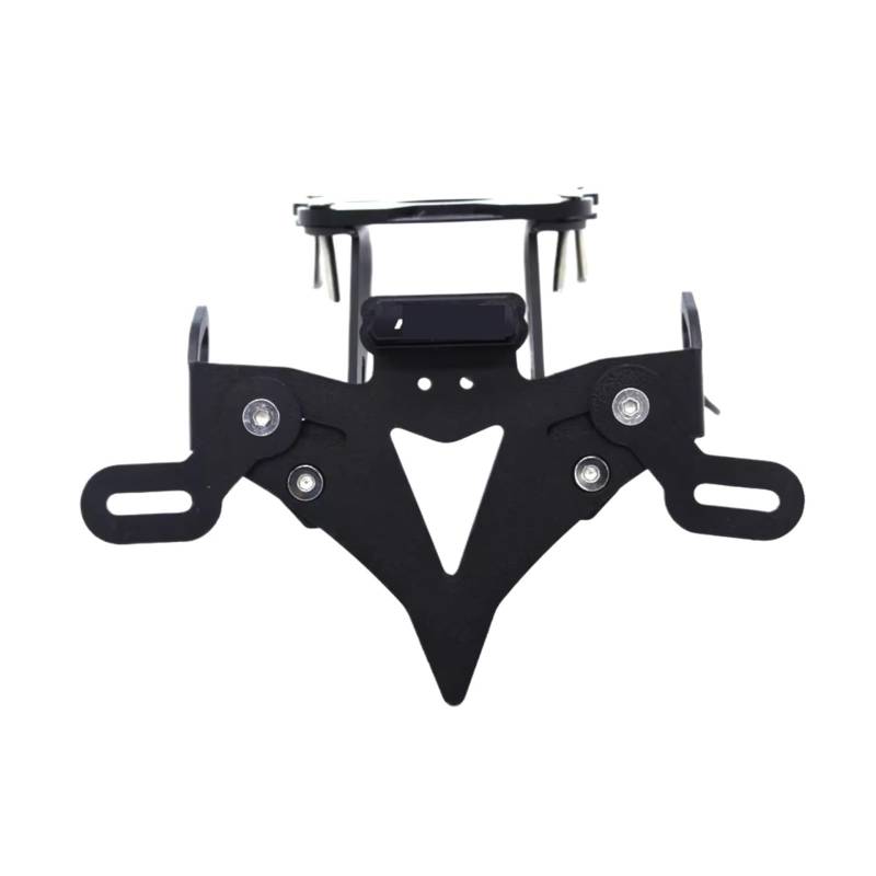 Kompatibel Mit Yamaha Für MT 09 2021 2022 Kennzeichenhalter Motorradzubehör Heckhalterung Heckfender Für Eliminator Motorrad-kennzeichenhalter(Black 1) von GTVRFLOKI