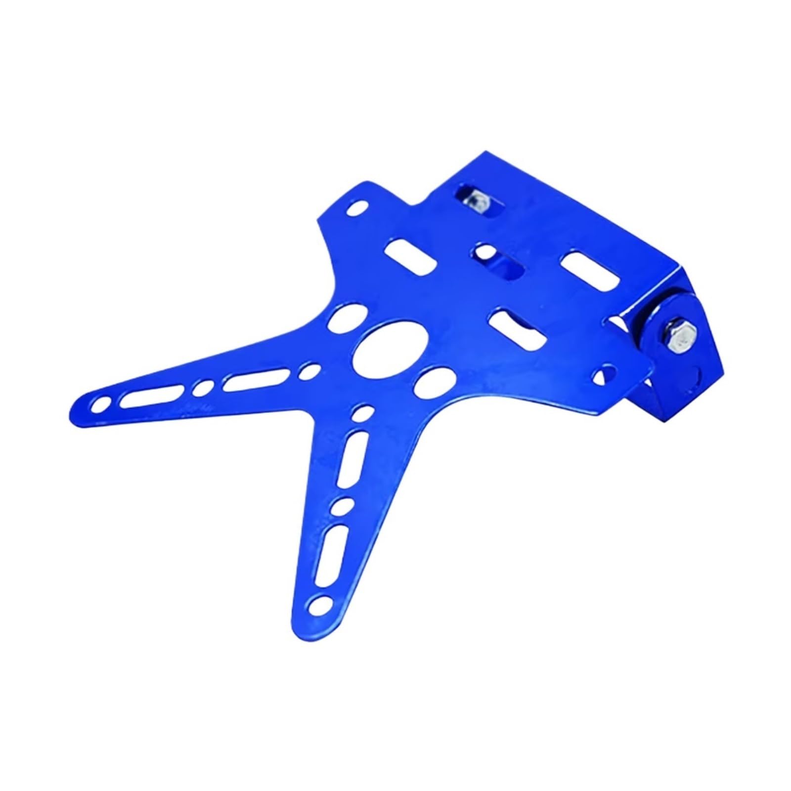 Universal 1 Stücke Legierung Motorrad Kennzeichen Halter Halterung Aluminium Eingestellt Registrierung Nummer Platte Abdeckung Motorrad-kennzeichenhalter(Blue) von GTVRFLOKI