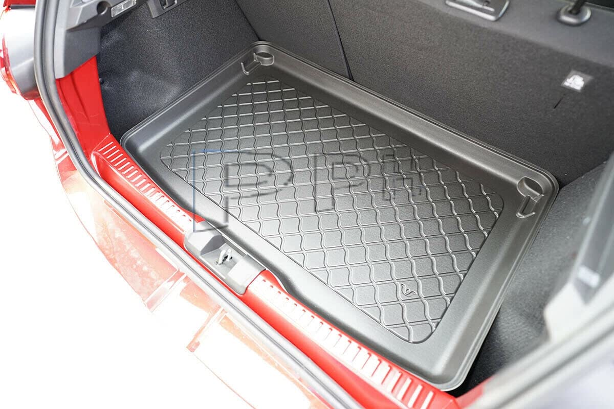 PPH - Gummierte Premium Kofferraumwanne für Dacia Sandero III Stepway III ab Bj. 2021- Varioboden auf erhöhte Ladefläche von GUA