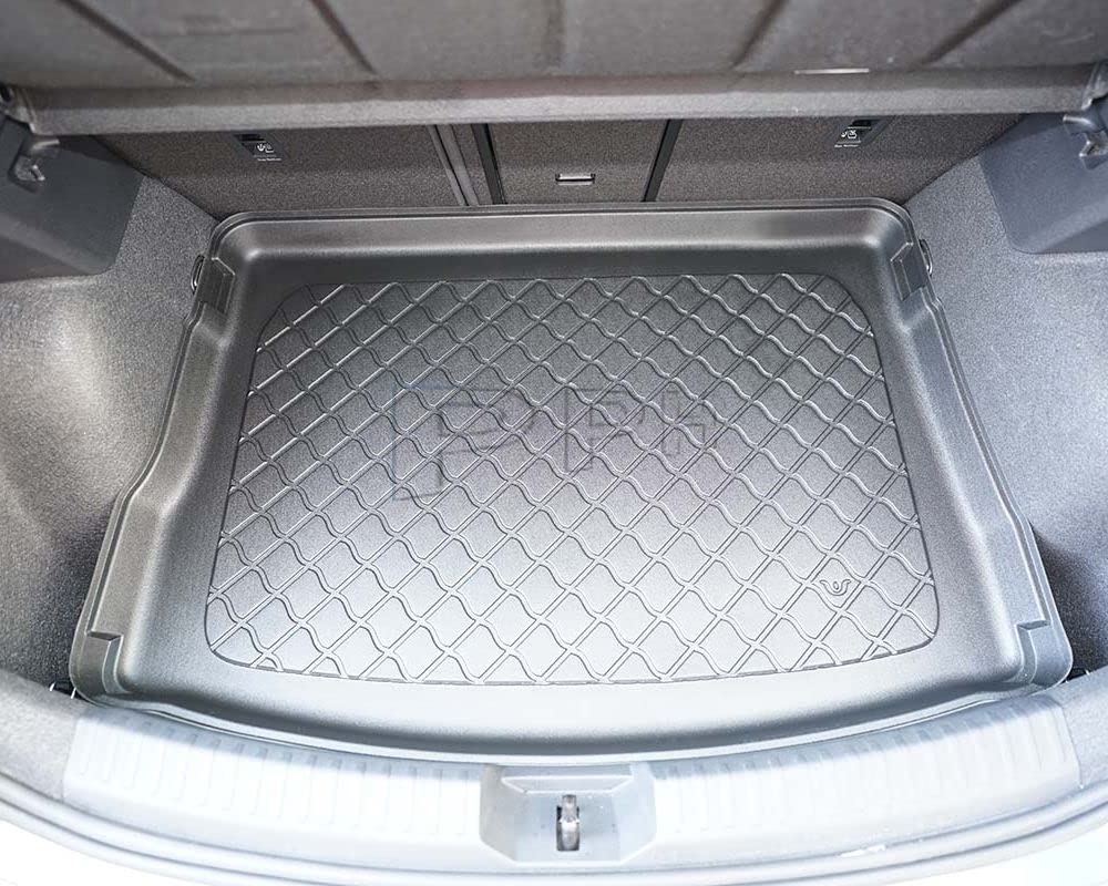 PPH - Gummierte Premium Kofferraumwanne Kofferraummatte für Cupra Leon HB 5 Tür ab Bj. 2020- Antirutsch von GUA