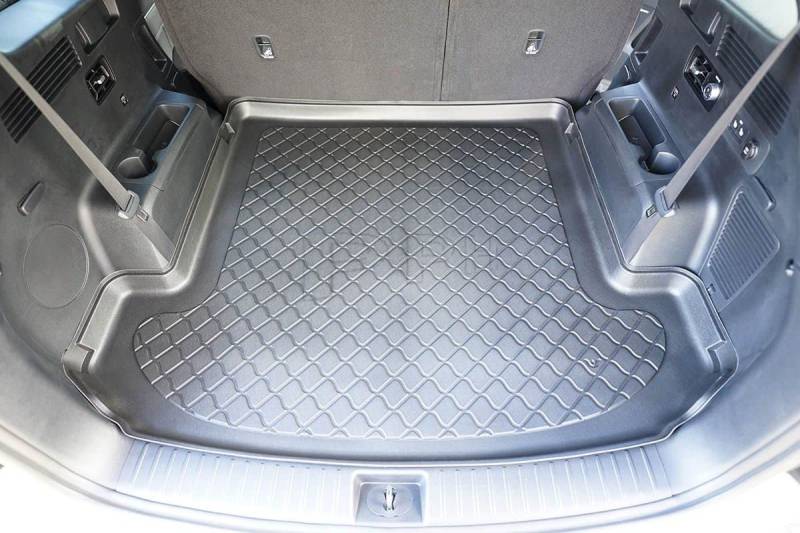 PPH - Gummierte Premium Kofferraumwanne Kofferraumschutz für KIA Sorento 4 IV 7 Sitzer ab Bj. 2020- von GUA