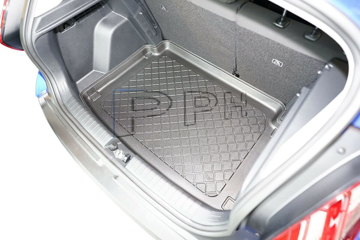 PPH - Gummierte Premium Kofferraumwanne kompatibel mit Hyundai Bayon ab Bj. 05.2021- vertiefte Ladefläche von GUA