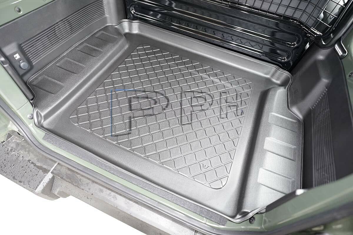 PPH - Gummierte Premium Kofferraumwanne kompatibel mit Suzuki Jimny II Pro mit 2 Sitz ab Bj. 2021- von GUA