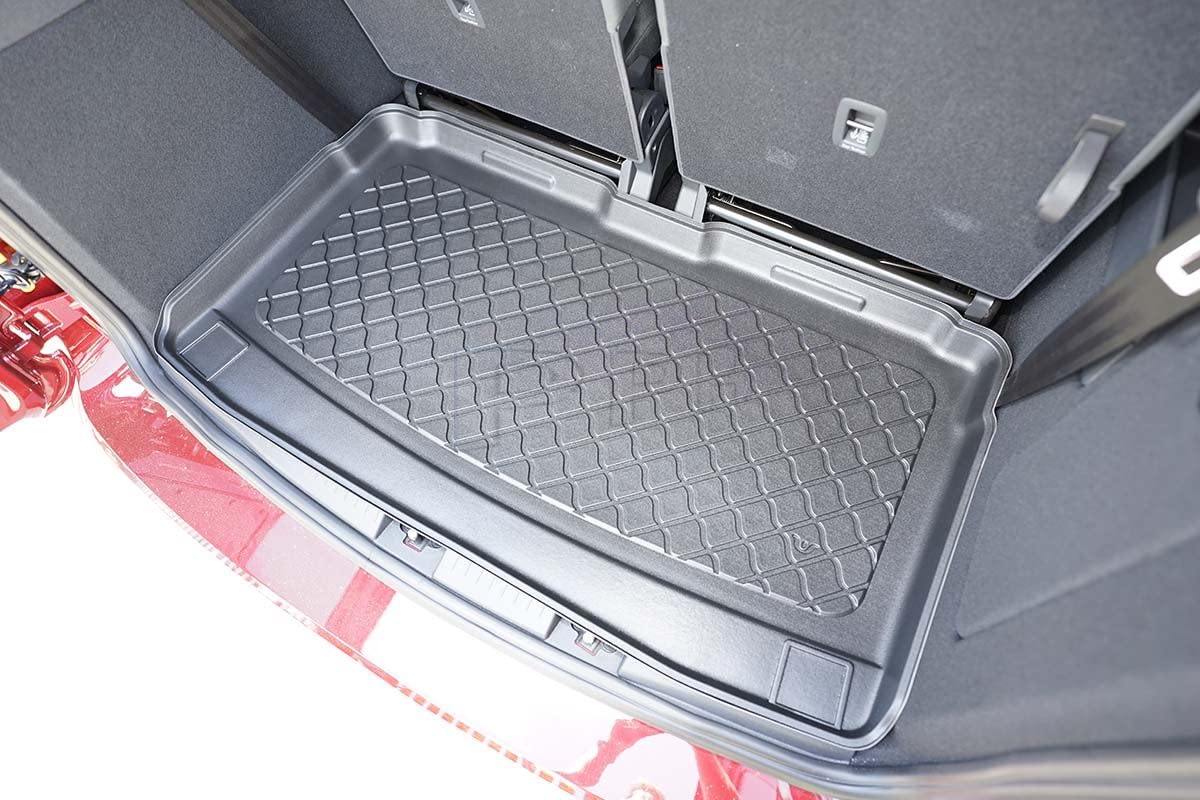 GUA Premium Gummierte Kofferraumwanne Kofferraumschutz für Caddy Maxi Style 7 Sitz ab 2020- Protector maletero GUA Premium Gummierte Kofferraumwanne Kofferraumschutz für Caddy Maxi Style 7 Sitz ab 2020- Protector maletero von GUA