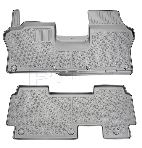 Premium Gummifußmatten Fussmatten Gummifußschalen Set für VW ID. Buzz (Electric) Van/ID. Buzz Kasten/Cargo (Electric) ab 2022- von GUA