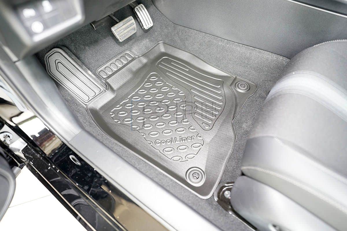 Premium Gummifußmatten Fussmatten Gummifußschalen für Honda Civic XI Hybrid e:HEV ab 2022-5 Türer von GUA