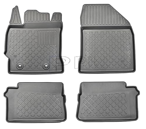 Premium Gummifußmatten Fussmatten Gummifußschalen für Toyota Auris II/Auris II Hybrid/Toyota Auris II Touring Sports/Touring Sports Hybrid 5 Türen ab 2013- Premium Gummifußmatten Fussmatten Gummifußschalen für Toyota Auris II/Auris II Hybrid/Toyota Auris II Touring Sports/Touring Sports Hybrid 5 Türen ab 2013- von GUA