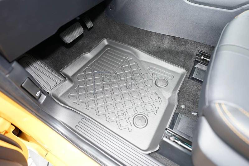 Premium Gummifußmatten Fussmatten Gummifußschalen für VW Amarok II ab 2023- von GUA