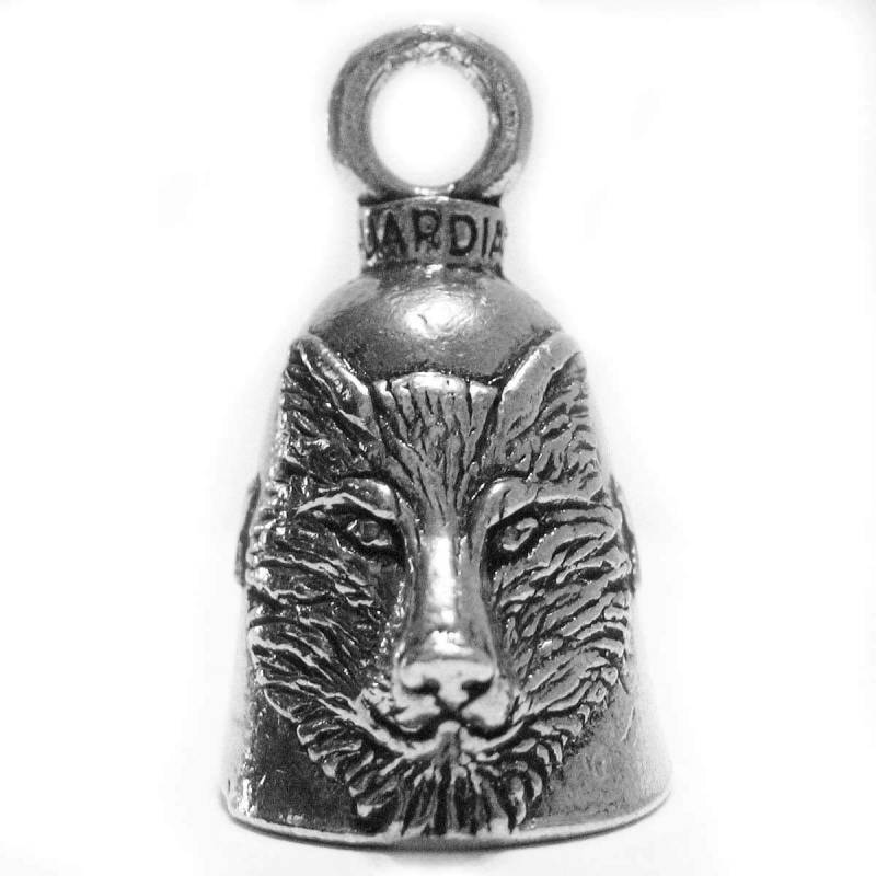 Glöckchen Wolf Glücksbringer Moto Biker Guardian Bell von Guardian Bell