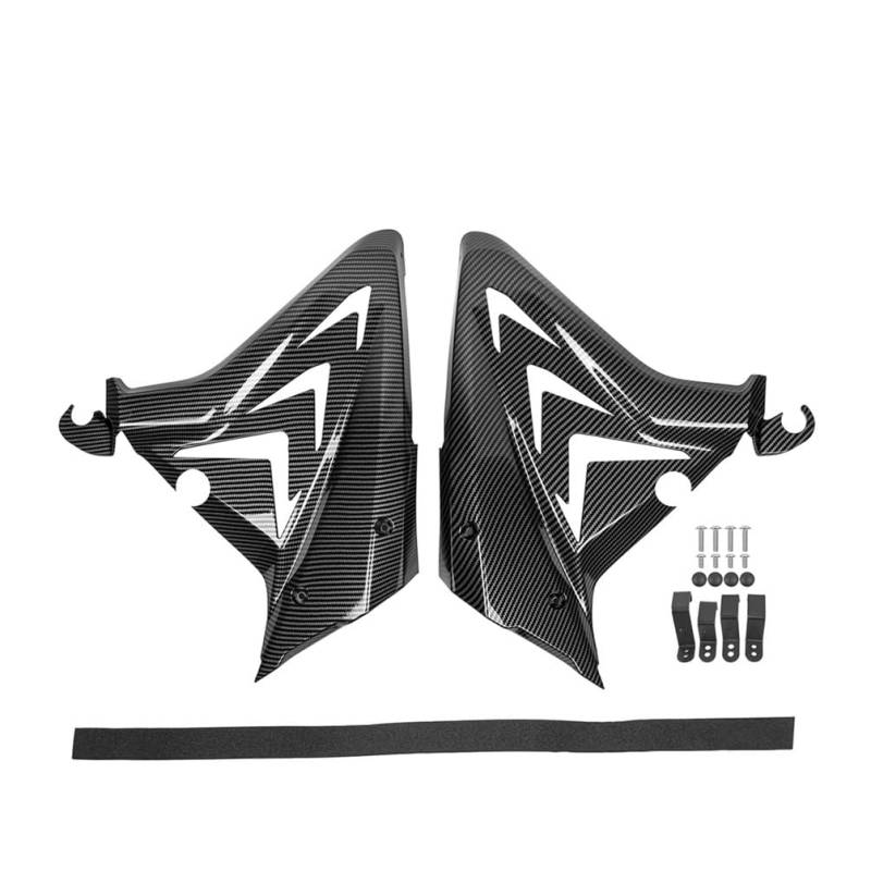 Fixed Winglet Für CBR650R Seite Gugel Abdeckung Für CBR 650R Für CBR650 R 2019-2023 Motorrad Sitz Seite Verkleidung Körper Injektion Rahmen Panel Zubehör von GUICFRF