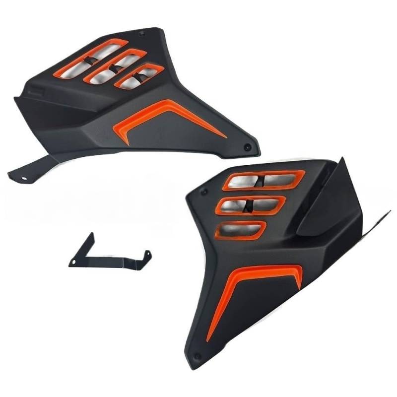 Fixed Winglet Für CBR650R Sitz Seitenverkleidung Für CBR 650R 650 R 2019-2023 Körperfüllung Einspritzrahmen Spoiler Seitenverkleidung Abdeckplatte von GUICFRF