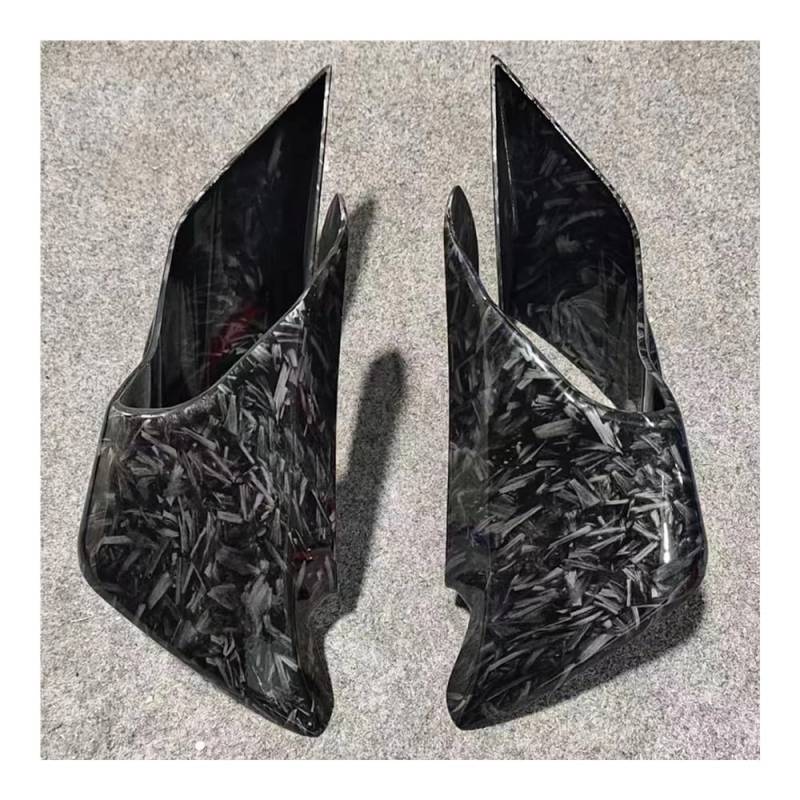 Fixed Winglet Für YZF R1 R3 R25 Für YZF-R1 Für YZF-R3 2015-2023 Motorrad Festen Flügel Wind Aerodynamische Winglet Windschutzscheibe Spoiler Verkleidung von GUICFRF