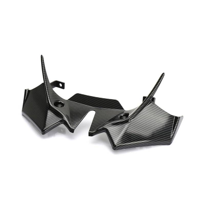 Fixed Winglet Für Z650 2021-2024 ABS Unten Winglet Aerodynamische Flügel Kit Spoiler Windabweiser Front Verkleidung Motorrad Zubehör von GUICFRF