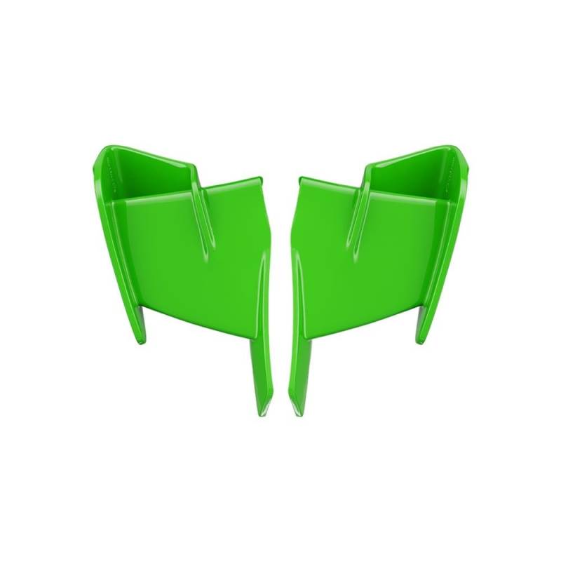 Fixed Winglet Für ZX-4R Für ZX4R Für ZX-4RR Für ZX4RR Für ZX-25R 2020-2024 Motorrad Fixed Wing Spoiler Vorne Aerodynamische Winglet Verkleidung Kit von GUICFRF