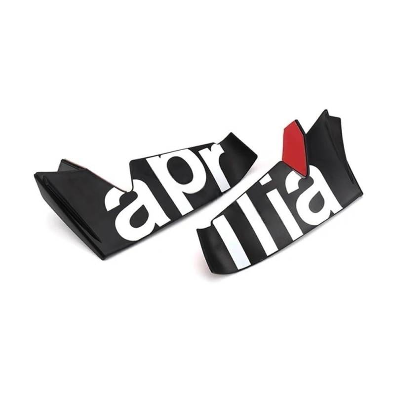 Fixed Winglet Motorrad ABS Frontlicht Verkleidung Schnabel Gugel Abdeckung Extender Aerodynamische Winglets Für A&prilia RS 660 RS660 Rs660 von GUICFRF