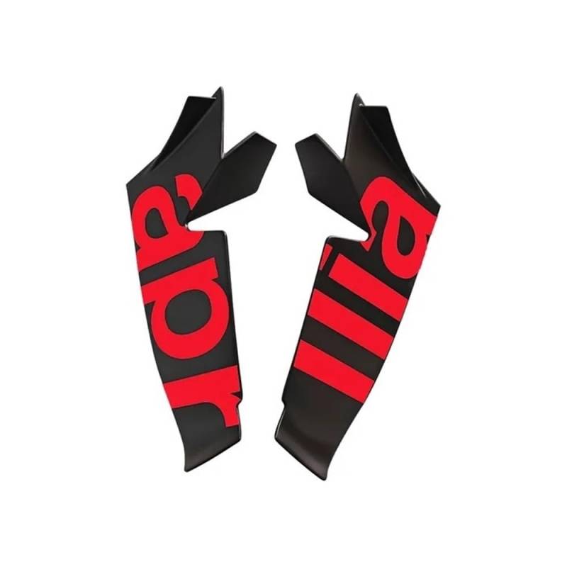 Fixed Winglet Motorrad Feste Windflügel Für A&prilia Für RS660 Für RSV4 Allgemeine Jahre Seite Winglet Vorne Aerodynamische Flügel Spoiler Verkleidung Zubehör von GUICFRF