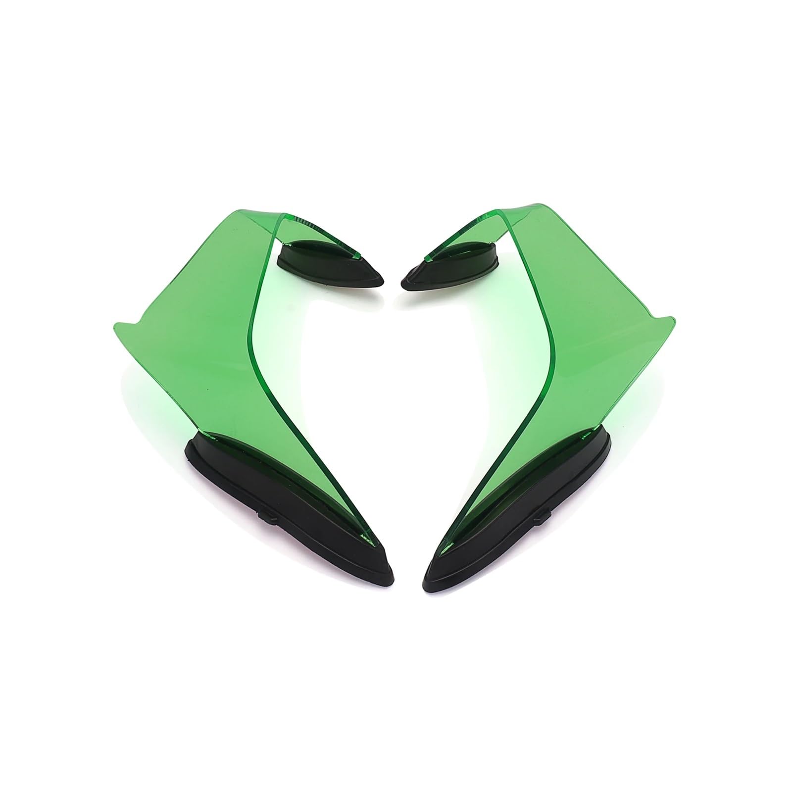 Fixed Winglet Motorrad Fester Wind Flügel Spoiler Für ZX10R Für ZX 10R Für ZX-10R 2021 2022 2023 2024 2025 Acryl Winglet Verkleidung von GUICFRF