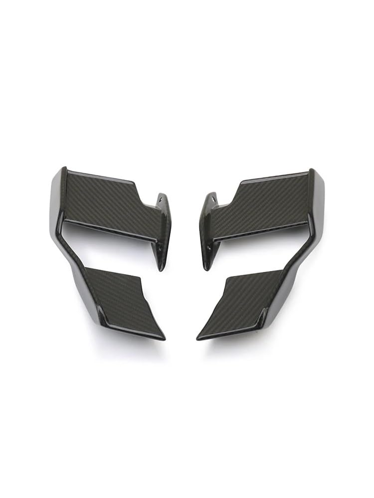 Fixed Winglet Motorrad-Festflügel Für S1000R Für M1000R 2021 2022 2023, Schwarze Windschutzscheiben-Flügelverkleidung Vorne, Aerodynamischer Spoiler Winglet von GUICFRF