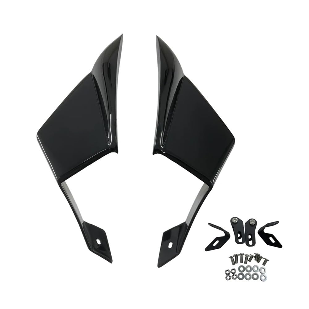 Fixed Winglet Motorrad Fixed Wing Spoiler Verkleidung Für ZX-10R Für ZX10R 2016 2017 2018 2019 2020 ABS Front Aerodynamische Seite Winglet von GUICFRF