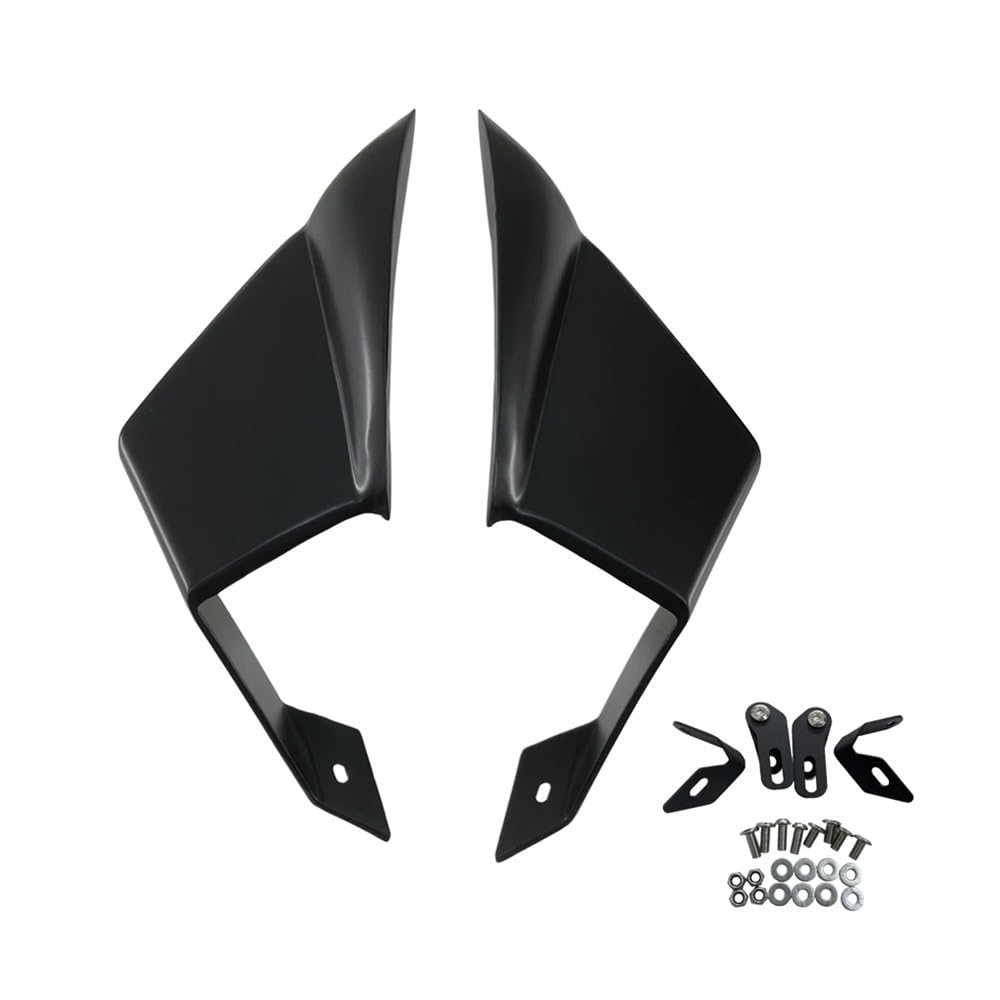 Fixed Winglet Motorrad Fixed Wing Spoiler Verkleidung Für ZX-10R Für ZX10R 2016 2017 2018 2019 2020 ABS Front Aerodynamische Seite Winglet von GUICFRF