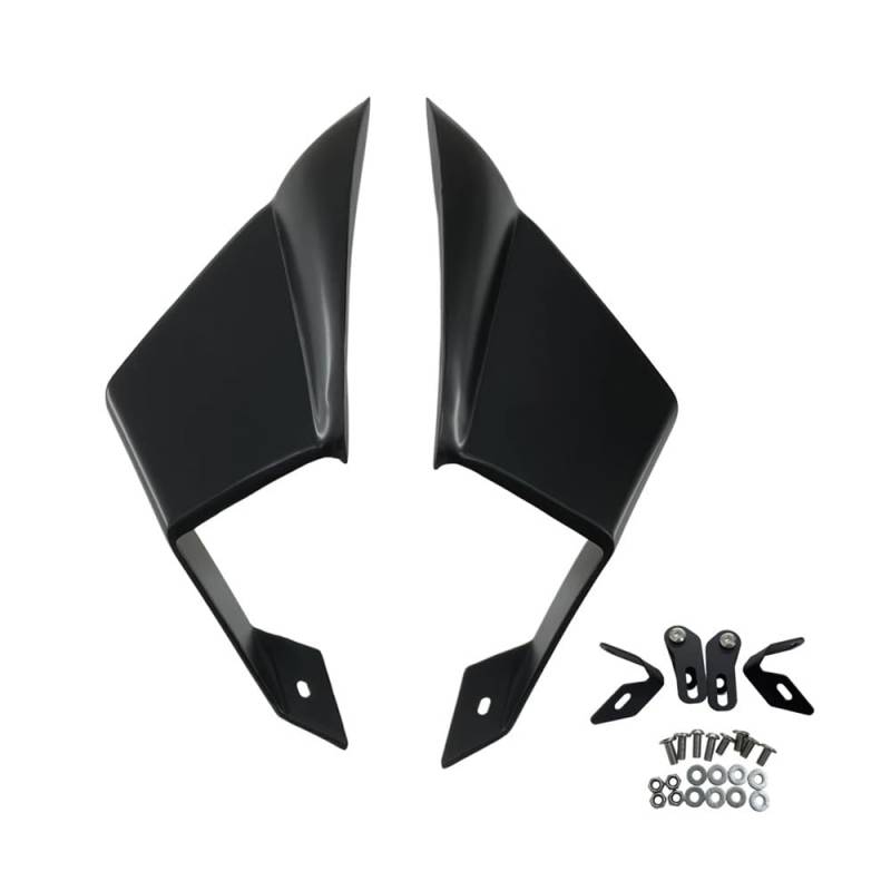 Fixed Winglet Motorrad Fixed Wing Spoiler Verkleidung Für ZX-10R Für ZX10R 2016 2017 2018 2019 2020 ABS Front Aerodynamische Seite Winglet von GUICFRF