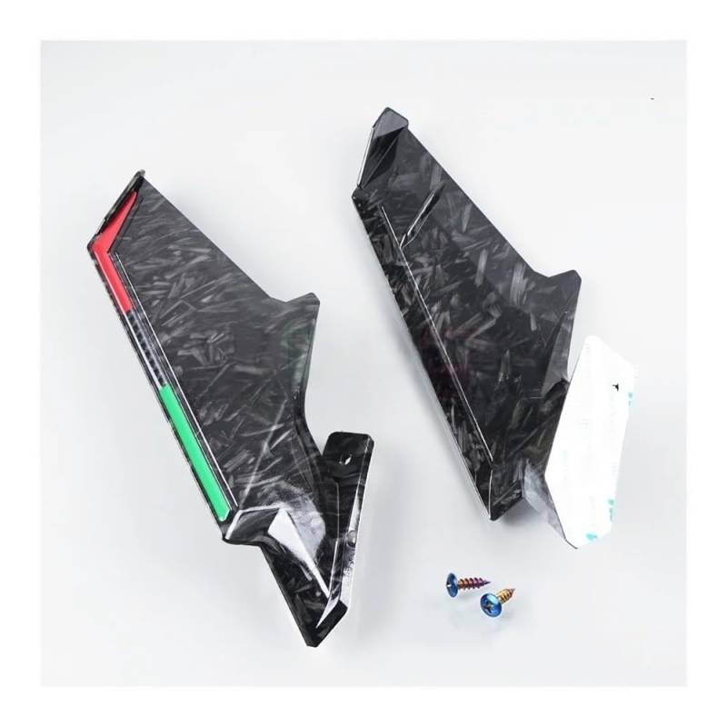 Fixed Winglet Motorrad Universal Aero Winglets Frontverkleidung Spoiler Für CBR650R Für ZX10RR Aerodynamische Flügel von GUICFRF