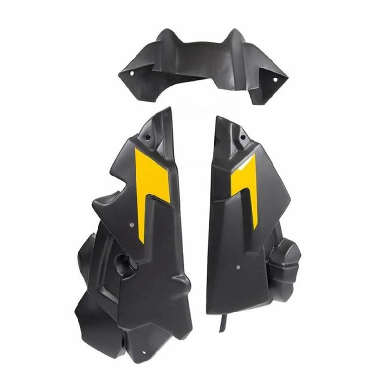 Fixed Winglet Motorrad Untere Fairig Frot Spoiler Air Dam Abdeckung Für MT09 Für FZ09 Für MT-09 Für T&RACER 900 GT 2013-2020 Schwarz von GUICFRF